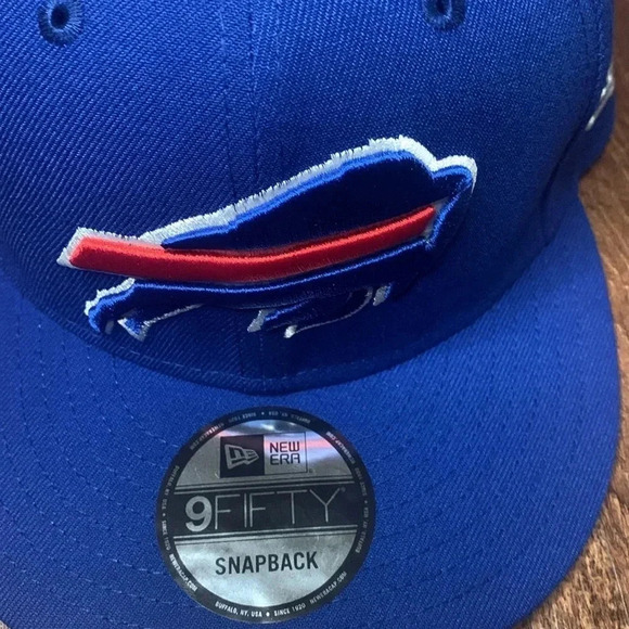 Buffalo Bills NFL Cap 9Fifty SnapBack Cap Royal Blue New - Picture 3 of 9